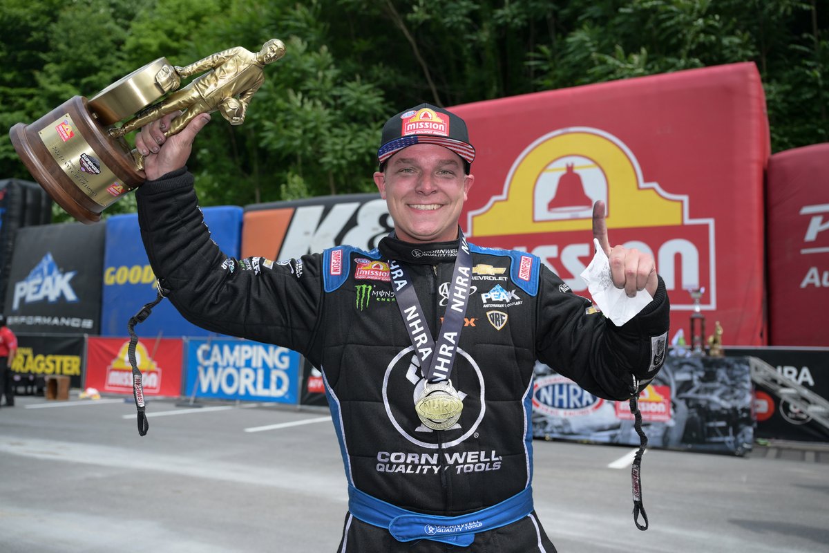 Clean sweep for <a href="/ProckRocket_TF/">Austin Prock</a> at <a href="/BristolDragway/">Bristol Dragway</a>! 
▫️ <a href="/SuperGrip_Tires/">SuperGripTires</a> #ThunderValleyNats Wally
▪️ No. 1 qualifier
▫️ <a href="/MissionFoodsUS/">Mission Foods 🌮</a> #2Fast2Tasty Challenge Win