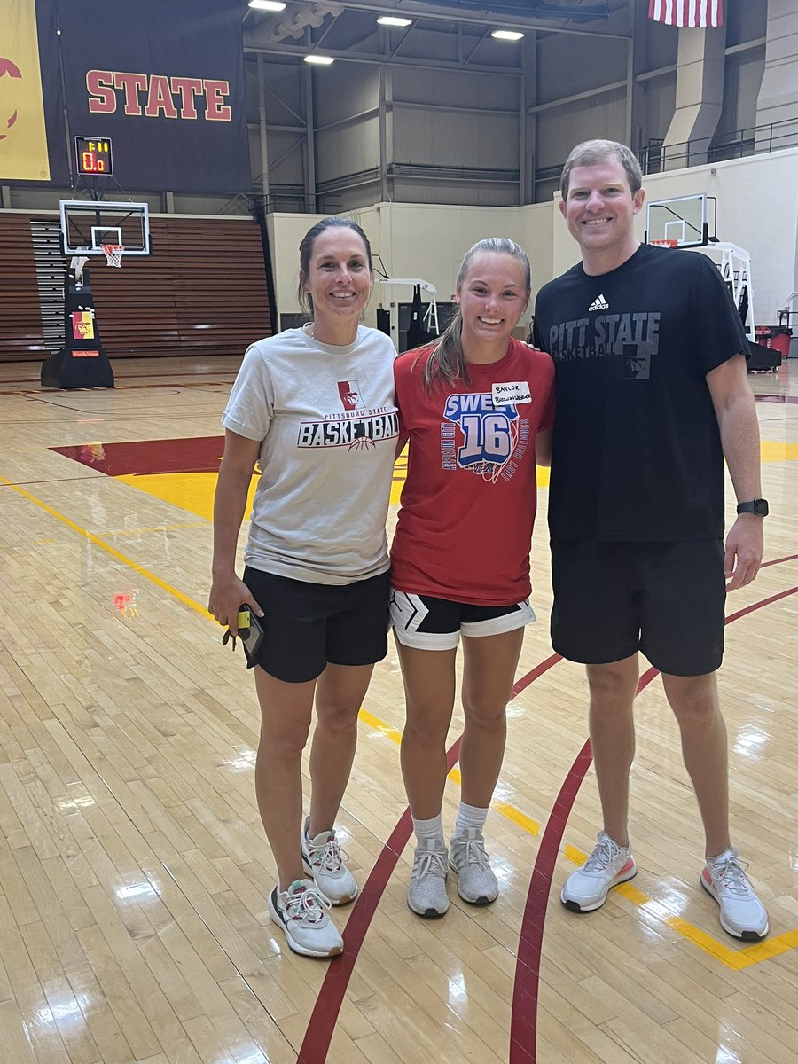Baylor Brownsberger (@baylor_bberger) on Twitter photo Thank you for a great day at Pitt State Elite Camp!! <a href="/ADPittState/">Amanda Davied</a> <a href="/GorillasWBB/">Pitt State Women's Basketball 🏀</a> Thank you for a great day at Pitt State Elite Camp!! <a href="/ADPittState/">Amanda Davied</a> <a href="/GorillasWBB/">Pitt State Women's Basketball 🏀</a>