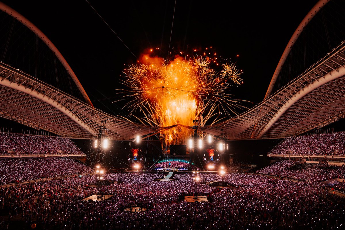 Greece, thank you for two mythical nights in your stunning Olympic Stadium 💙🤍