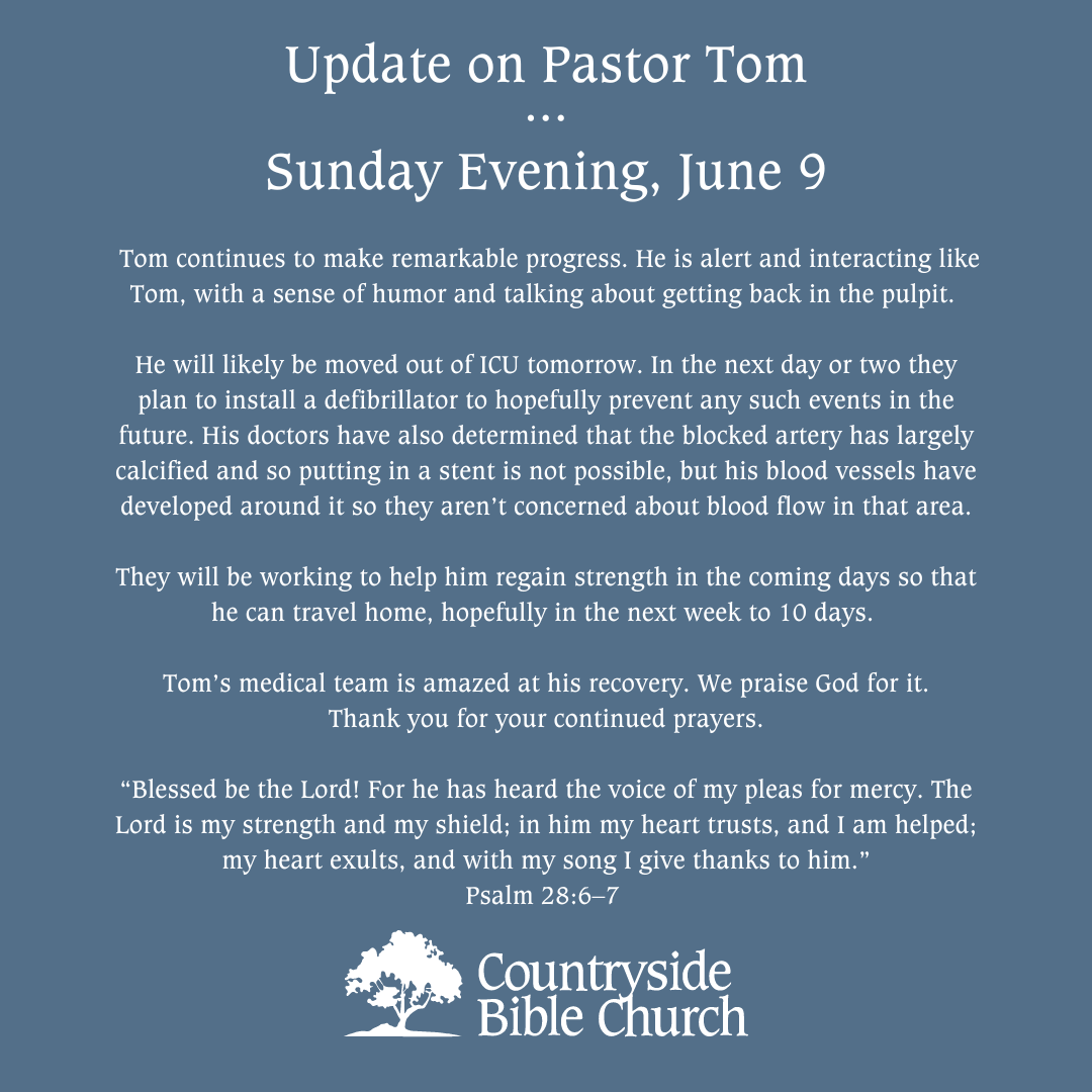 Countryside Bible Church tweet media