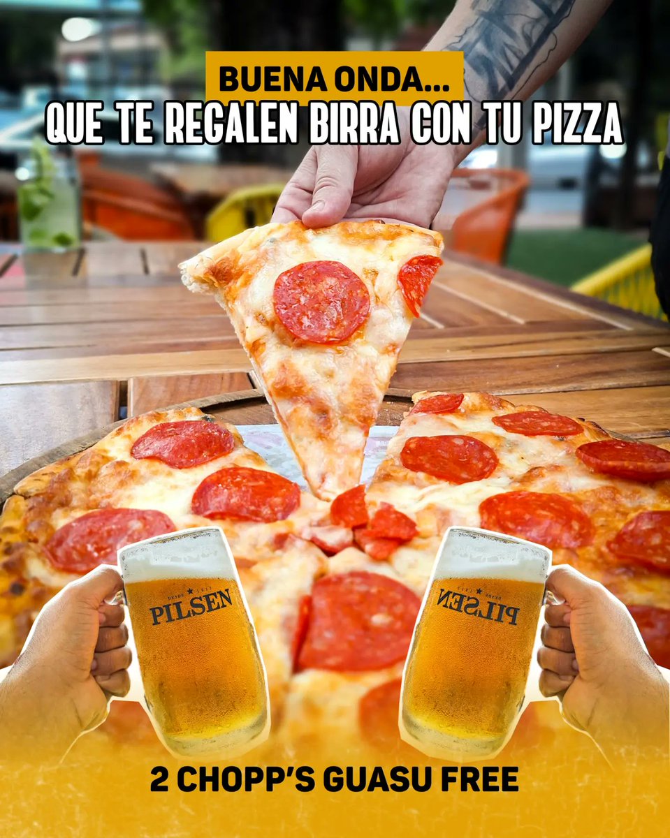 territoriochopp's tweet image. 🔝 ¡Ya estamos abiertos! 😎🤟🏻

Dominguiti en Terri #ModoBar y te regalamos 2 chopps con la pizza que prefieras 🍻🍕

A nosotros no nos importa si sos hetero, gay, venís con efectivo, tarjeta, solo o en barra, lo que nos importa es que vengan a pasarla bien con nosotros 🥳