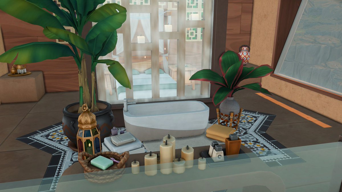 KiwiSimsKate's tweet photo. Relax &amp; unwind in this romantic couples' getaway for your sims in Sulani 🏝️

Watch here⏩https://t.co/xbazlskAEd

#TheSims4 #ShowUsYourBuilds @TheSims @Sims_ANZ @ShedfordHollow #EACreatorNetwork #StreamShedSave #ShedfordHollowSave https://t.co/edUpp4KQAM