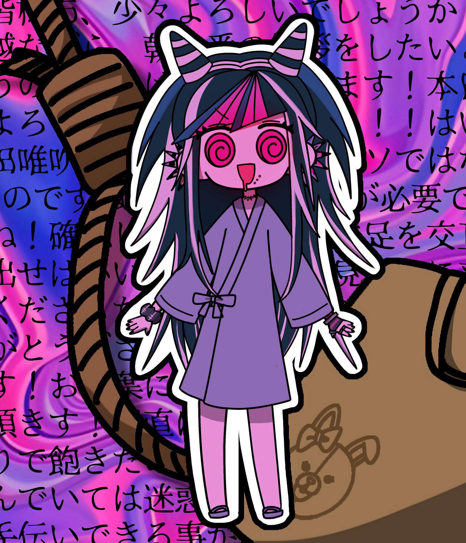 ダンガンロンパ3 絶望編 ぷくっとバッジ 澪田唯吹 澪田唯吹 缶バッジ [ダンガンロンパ3 -The End of 希望ヶ峰学園