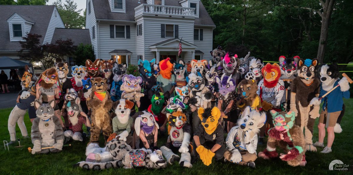 aussie_theo's tweet photo. There are too many people to actually tag, but thank you to everyone who made it out yesterday! We didn't actually get a final head count but there were at least 44 suiters and over 100 people at Rabbit Run this year!

A special thank you to everyone who helped put this together! https://t.co/bNQo6dwC1z