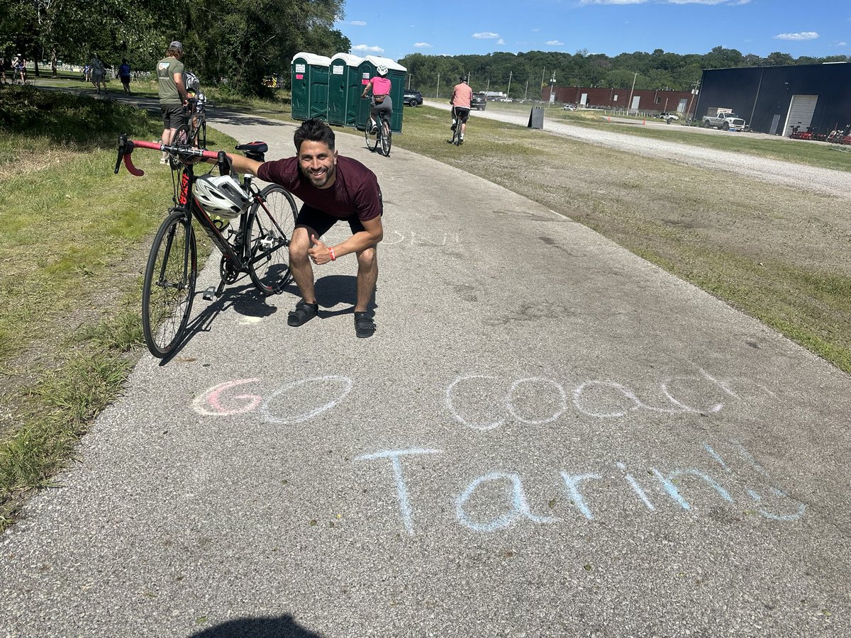 Maybe took on more than I could physically or mentally handle but kept going and accomplished my goal!

Des Moines 70.3 Half-Ironman ✅

Plenty of family, friends, student-athletes and their families helped in pushing me to the finish. So thankful for all of them!