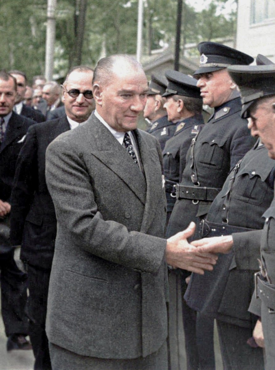 Reisicumhur Gazi Mustafa Kemal Atatürk'ün, Ankara'da karşılanışı. (7 Ekim 1936)