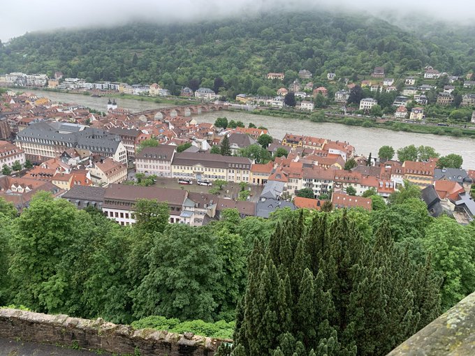 robinjstewart's tweet photo. With work commitments suspended for the D-day 80th anniversary celebrations and the European elections, took the opportunity yesterday to explore the beautiful city of Heidelberg. Now I can't get those 'Student Prince' songs out of my head. https://t.co/UuwVW5LxjZ