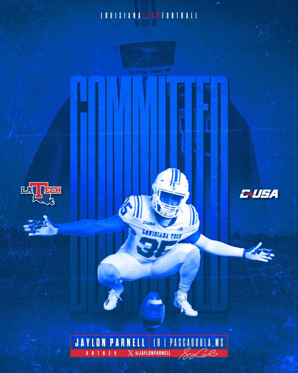 JaylonParnell's tweet image. #GODAWGS🐶!!!!! @SCumbie_LaTech @Coach_J_Johnson @CoachCarter_LT @CoachRich07 @joeray36 @GoulaAthletes @PascagoulaFB
