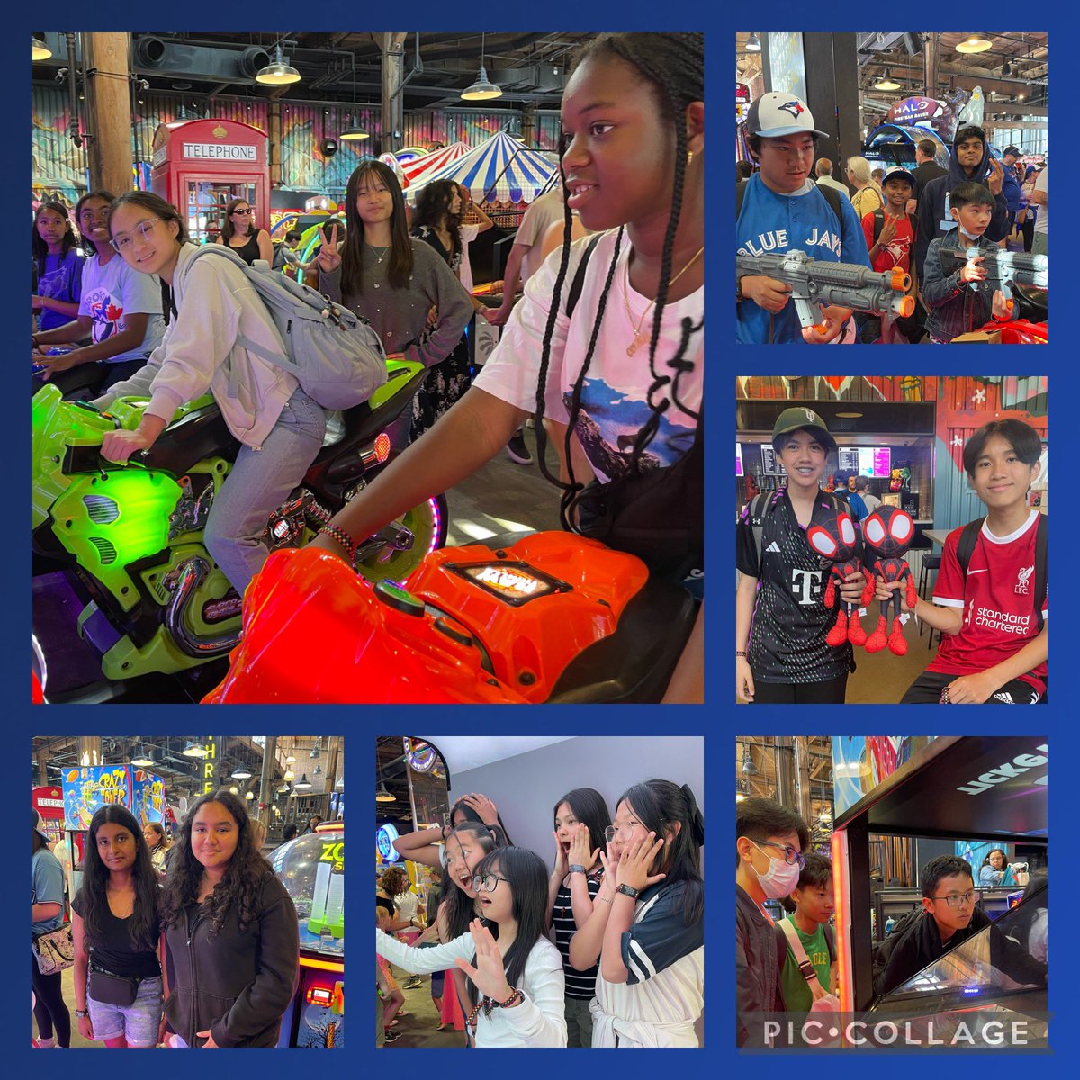 sbt_ycdsb's tweet photo. A Blue Jays win and fun times in the Rec Room…Grad Trip, part one ✔️@YCDSB @paonesl https://t.co/ceIndeSjNd