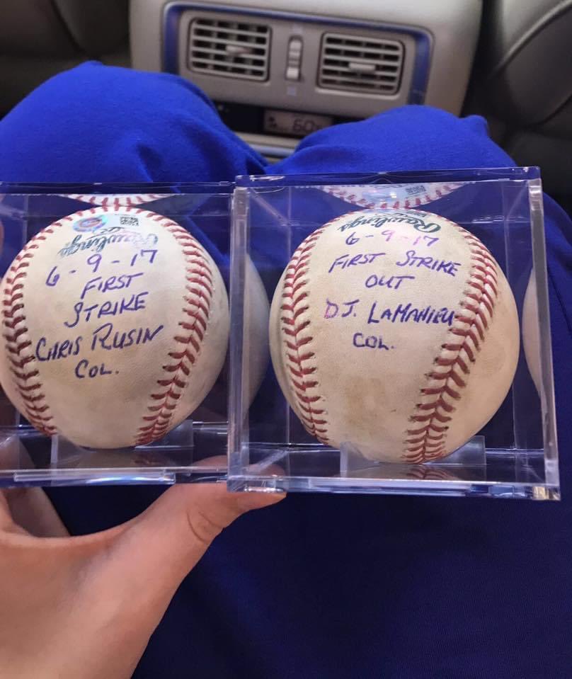 Pretty special memory from my Major League debut 7 years ago today. I’m still so thankful for all those who contributed and sacrificed to help me achieve that dream.