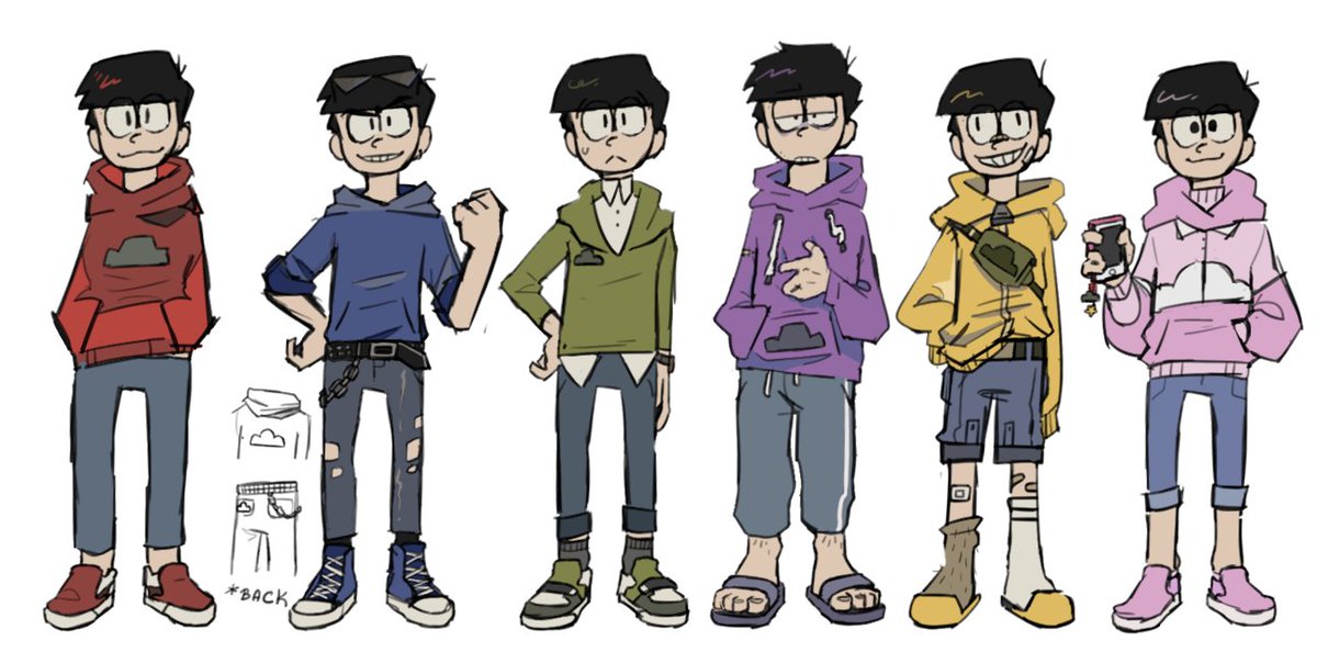 Ekrixart's tweet photo. some osomatsus in honor of season 4, please for the love of god be decently written https://t.co/P42zUnvyVj