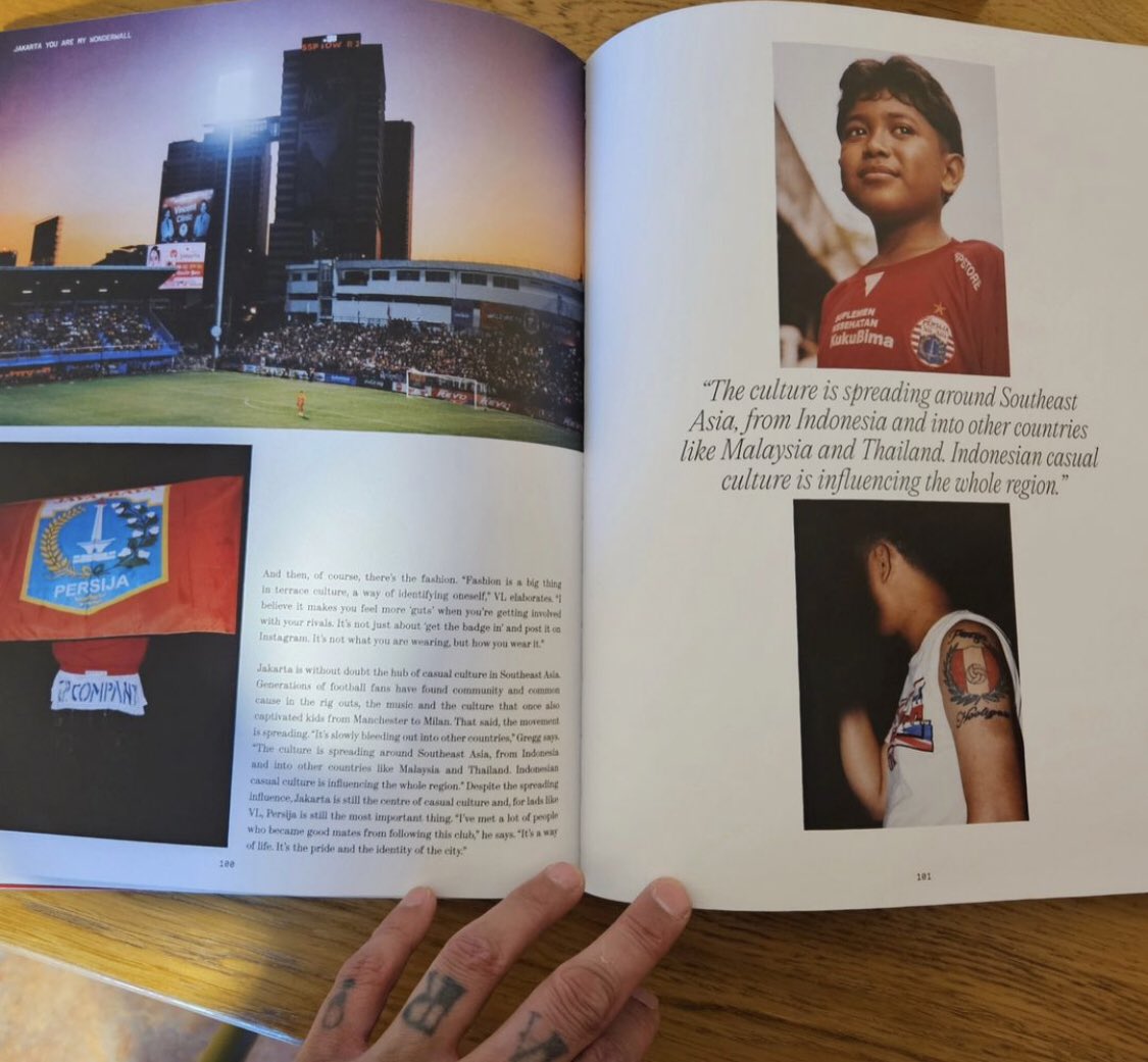 andkdptr's tweet image. The fifth issue of Arcipelago, &quot;The Sacred Game&quot;, traces the relationship between C.P. Company and football. #jakartacasualscane