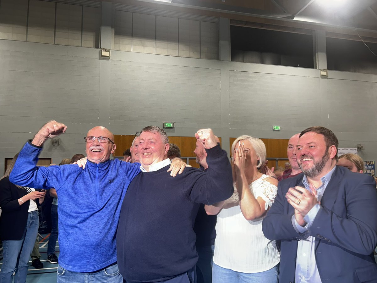 Tomas Seán Devine Páirtí Cúitimh 100% agus an Comh. Gerry McMonagle Sinn Féin tofa ar an 10ú cuntas i Leitir Ceanainn #togh24 <a href="/RTERnaG/">Raidió na Gaeltachta</a>