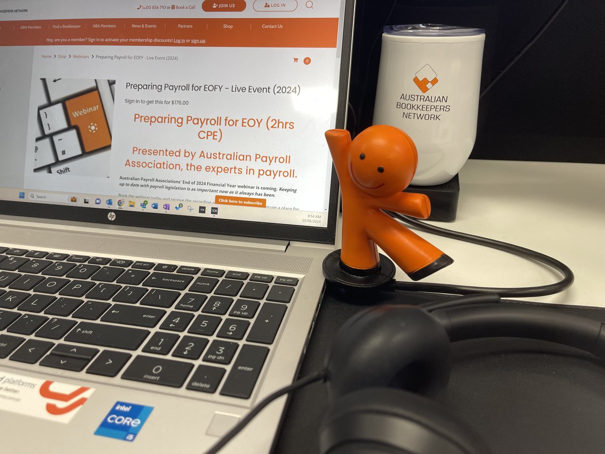 We've spotted Orange Man with another helpful resource for EOFY! We've teamed up with Australian Payroll Association for our annual APA Payroll Webinar on the 11th June!
Book the webinar today and set yourself up for success!
austbook.net/shop/webinars/…
