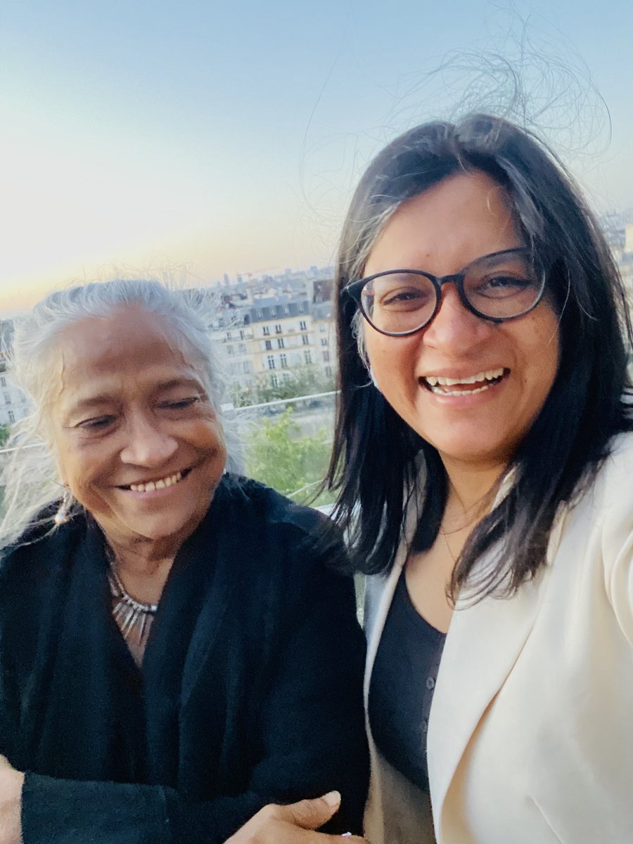Ananya Jahanara Kabir FBA (@ananya_jahanara) on Twitter photo When you are in Paris after giving an talk at Collège de France and your aunt arrives in Paris to give a talk at the OECD… we have dinner on a Paris rooftop and catch up <a href="/N_Kabeer/">Naila Kabeer</a> When you are in Paris after giving an talk at Collège de France and your aunt arrives in Paris to give a talk at the OECD… we have dinner on a Paris rooftop and catch up <a href="/N_Kabeer/">Naila Kabeer</a>