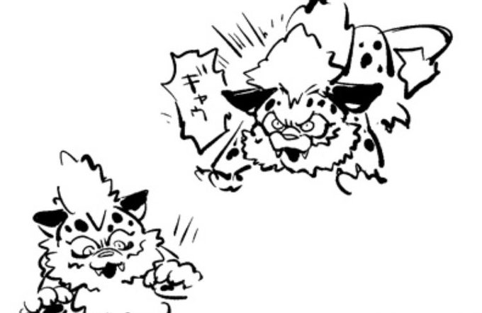 ベビパンがモヒカンかどうかで揉めてた 