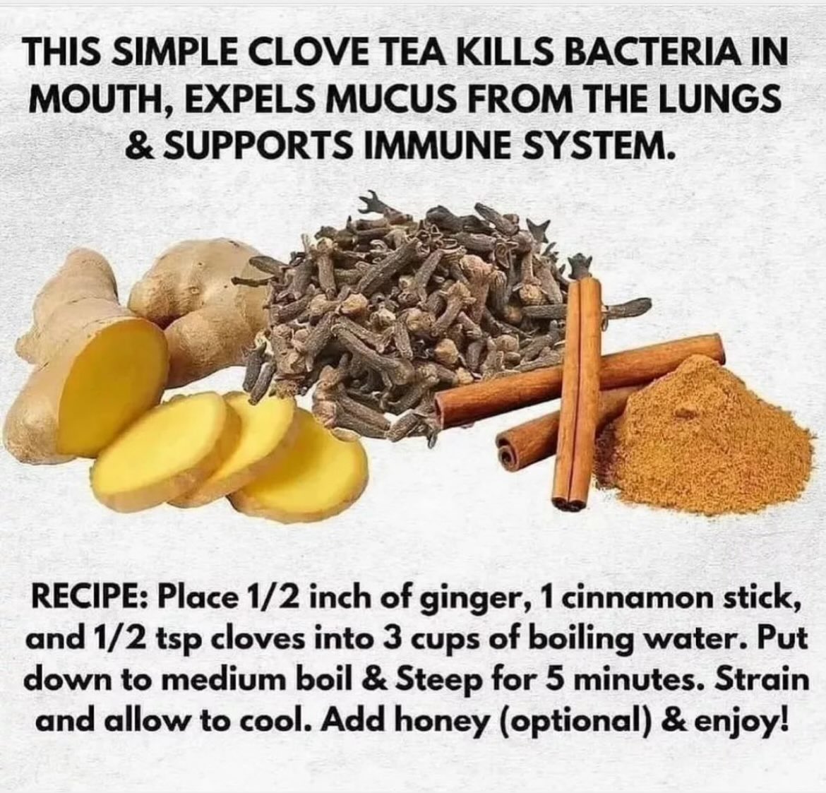 Clove Tea 👇🏽