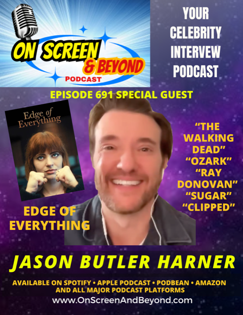 OnScreenNBeyond's tweet photo. Jason Butler Harner on On Screen &amp; Beyond podcast. He was on #TheWalkingDead #Ozark #Rabbithole #RayDonovan &amp; now #Sugar #Clipped &amp; his latest film #EdgeOfEverything. Listen at this link https://t.co/gUhtqkkX4o or on your fav podcast app #JasonButlerHarner #celebrityInterviews https://t.co/CkSQFowZFZ
