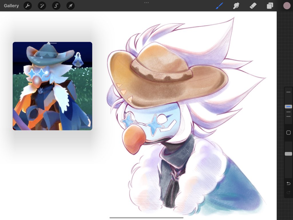 made this awhile back for my friend in sky cotl!
water color brushes are so fun to use🫶