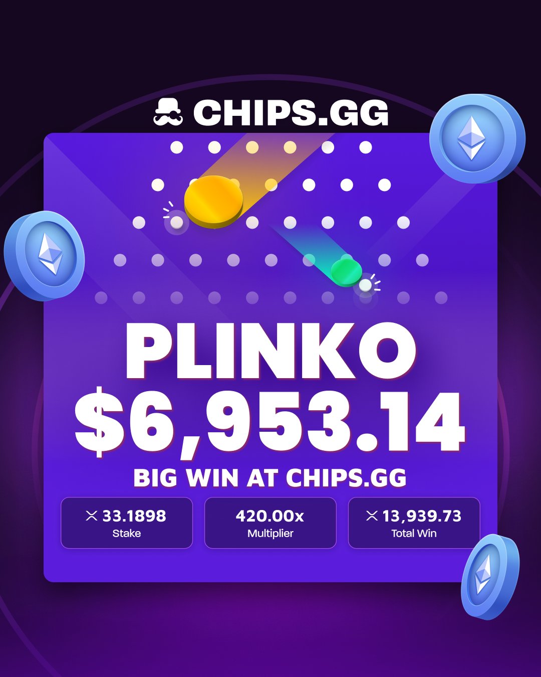Plinko big win