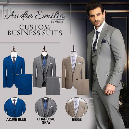 AndreEmilio_Men's tweet photo. Step into success with a suit that speaks volumes about your ambition.
Shop Now: https://t.co/UYgyXsPw0Z
#BespokeElegance #BusinessStyle #TailoredSuits #AndreEmilio #SuccessWear https://t.co/fQmyxJRIbb