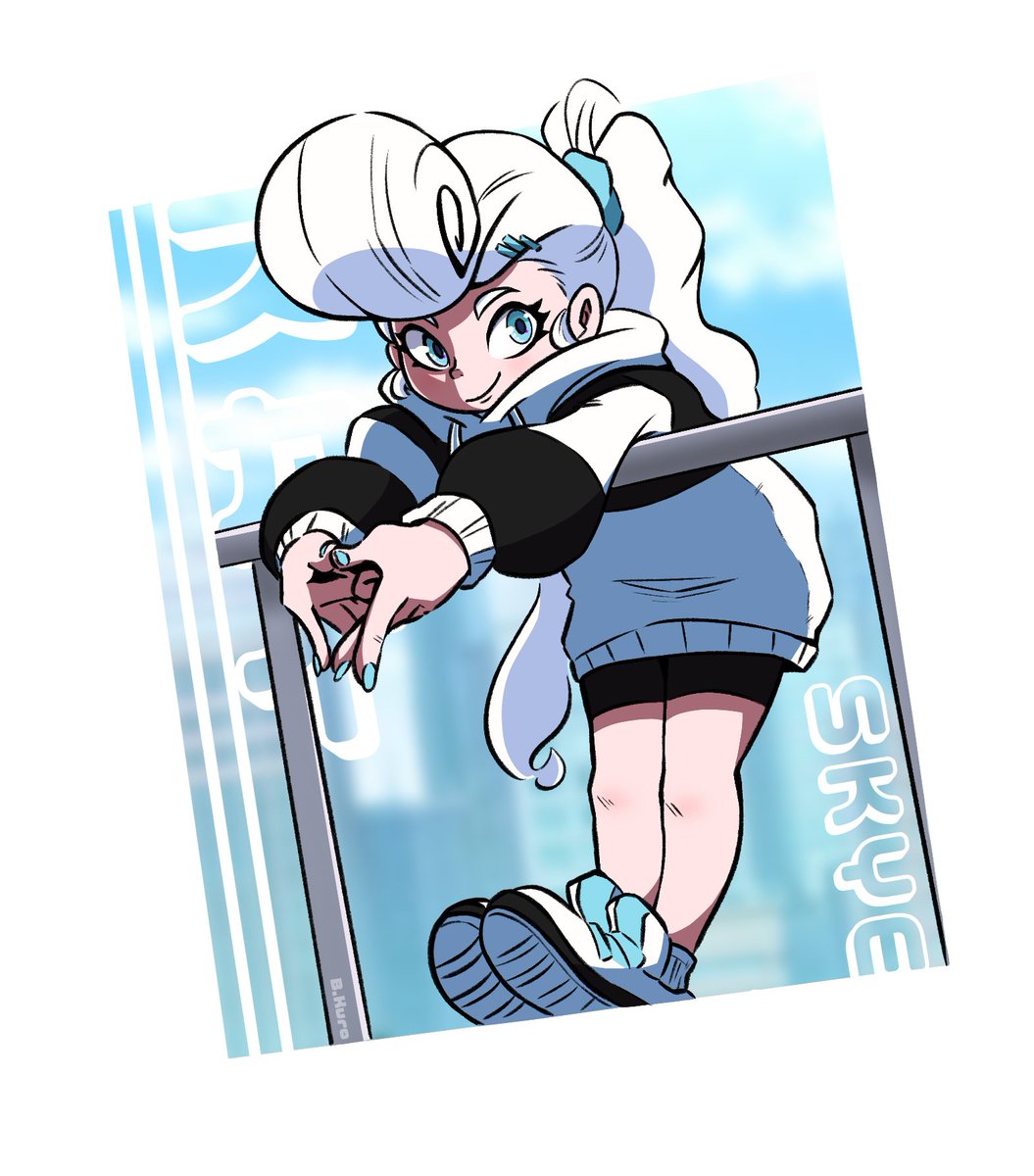 Skye!!!🤍 #Ninjala #ニンジャラ #Ninjalaart