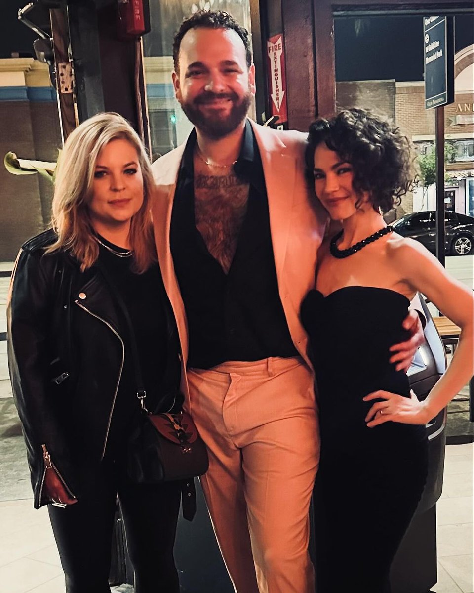 rylanstorms's tweet photo. KS with Becky Herbst &amp; Abraham Rivera at the GH daytime Emmy’s after party 🤍 https://t.co/dIaMAzxqAy