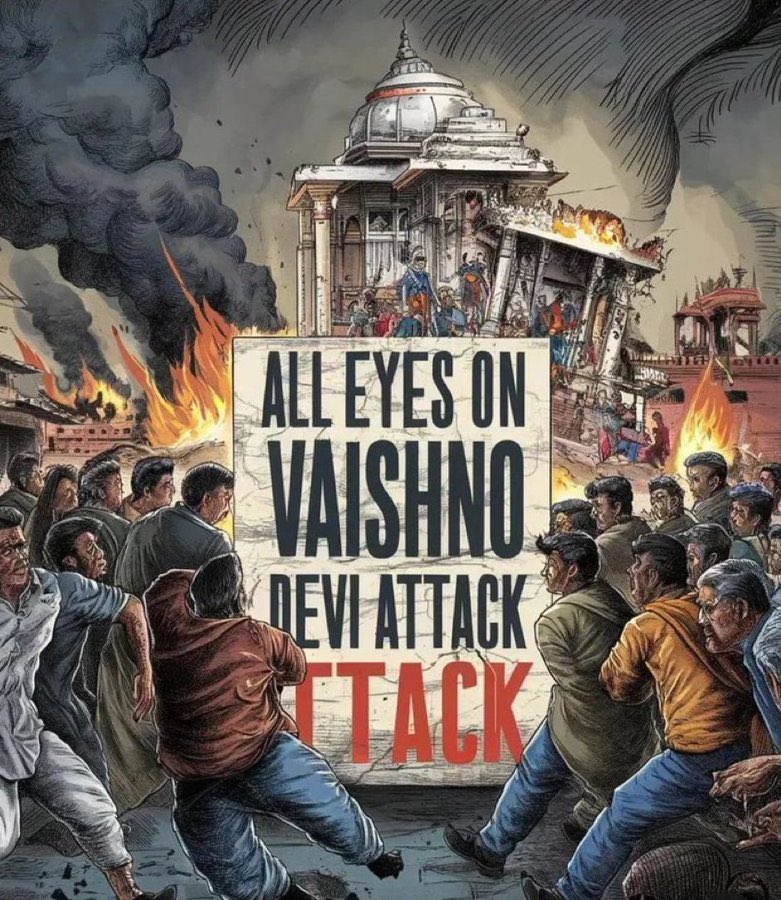 officeofJsrs's tweet image. We can&apos;t find many eyes now, are we?

How many eyes are missing now?

Still, many Hindus are busy in &apos;JATIVAD&apos;, ignoring this harsh reality and the deaths of innocent Hindus every day.

#AllEyesOnReasi