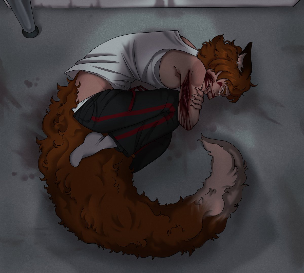Ichorandfish's tweet photo. The start of it all. I just wanted to draw Ren with his new design. 
#btd #ykmet #renhana #btdren #ykmetren #art #fanart https://t.co/ANfPKgX9vK