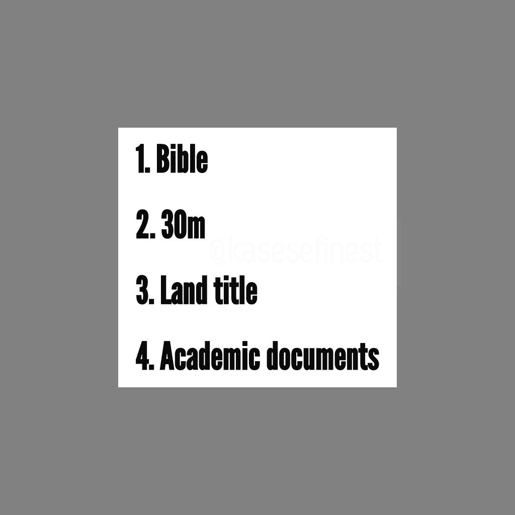 RaymondMukazika's tweet image. If your house was on fire🔥, what would you take with you?🤔