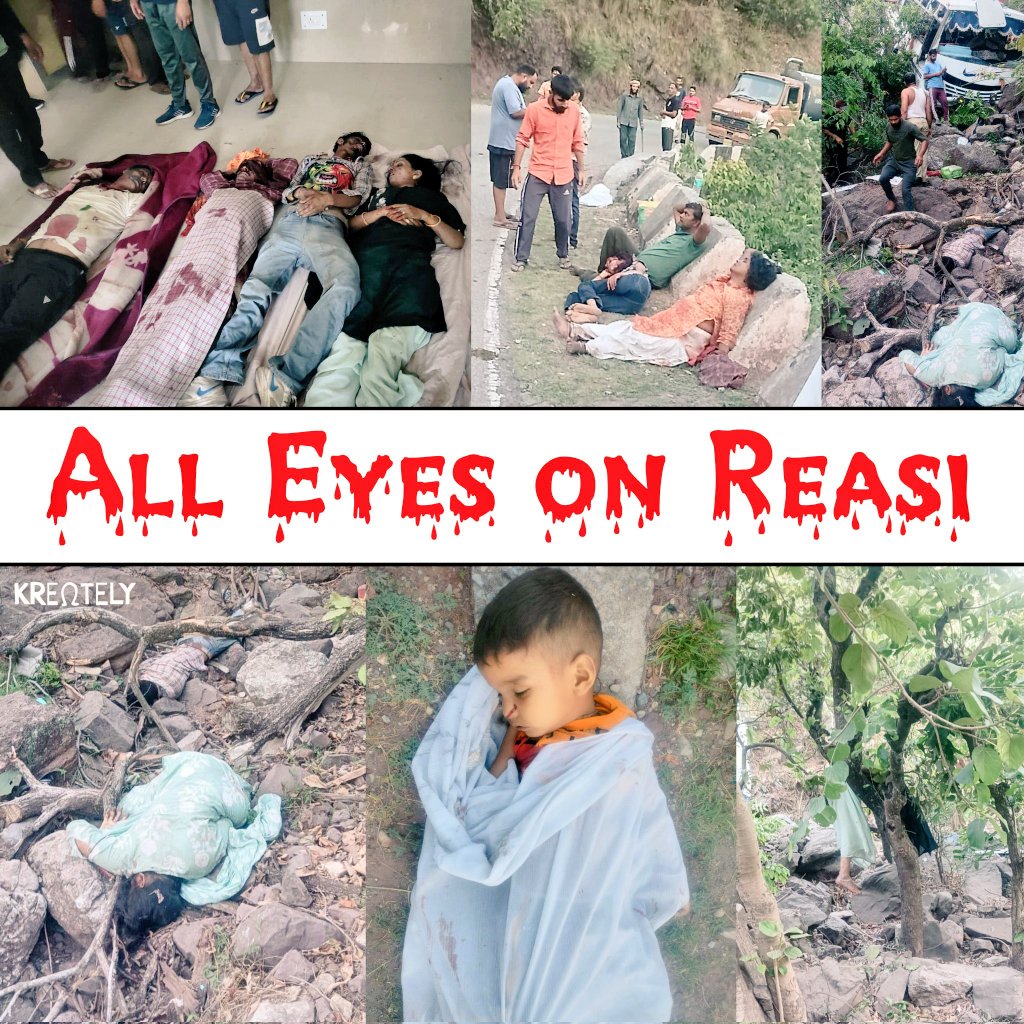 GKSChauhan44's tweet photo. क्या राफाह पर हल्ला करने वाले आरफा या सायमा अब कुछ बोलेंगे ?
#AllEyesOnReasi #HindusUnderAttack #TerorristAttack #JammuKashmir https://t.co/hG8LWTBdqZ