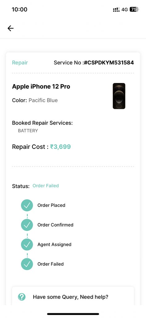 milleniumvivek1's tweet photo. @Cashify
I am so depressed with the service they claim usually to repair the phone at home. I booked service and assigned agent asked me to come to shop. Cashify should not claim to repair at home. Spoken two times with customer care but nothing happened. https://t.co/mSEr4HujdG