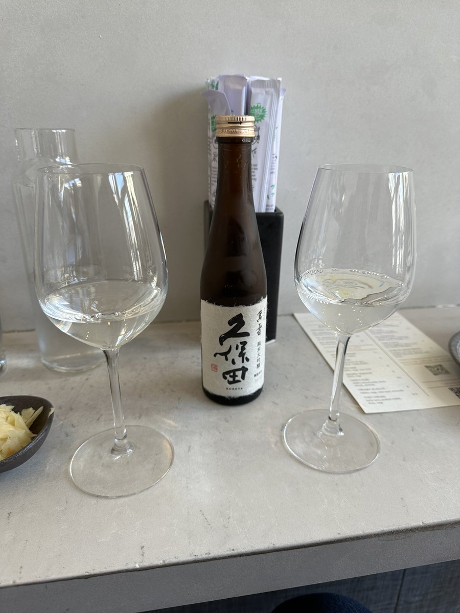 drtinamaster's tweet photo. So special to catch up with dear friend Dr. Davin Quinn at #HandrollProject with amazing handrolls and sake #NNS2024 @Neurotrauma https://t.co/jLvFixgsIx