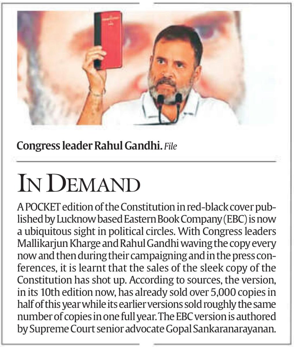 SushantSin's tweet image. The book is selling like hot cakes.