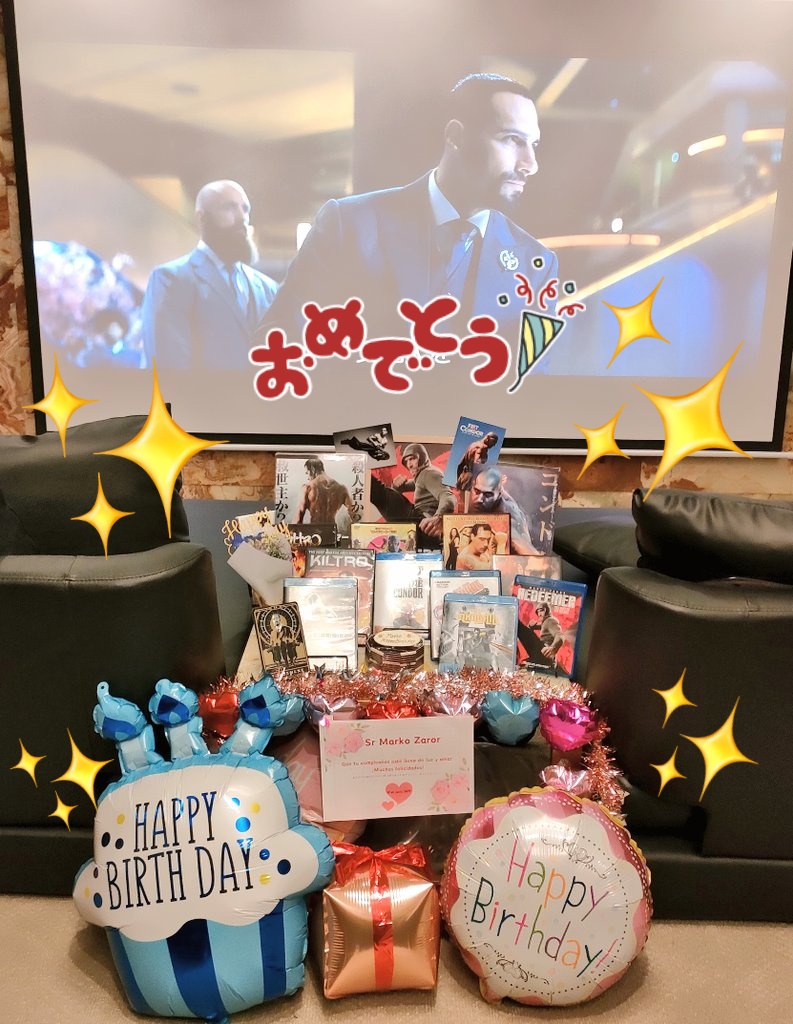 UMEKO (@kskoshitemairu) on Twitter photo 🎉🥳Feliz cumpleaños, Marko!!(<a href="/markozaror/">marko zaror</a>)🎂🎊Te deseo un día lleno de felicidad y un año lleno de alegría💐✨(1/2)
(マルコさんお誕生日おめでとうございます!!これからもあなたの活躍を楽しみにしています🥰) 🎉🥳Feliz cumpleaños, Marko!!(<a href="/markozaror/">marko zaror</a>)🎂🎊Te deseo un día lleno de felicidad y un año lleno de alegría💐✨(1/2)
(マルコさんお誕生日おめでとうございます!!これからもあなたの活躍を楽しみにしています🥰)