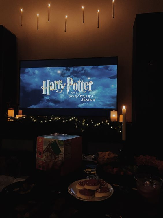 etherealdior's tweet photo. harry potter movie night https://t.co/e5Si9gg9Mv