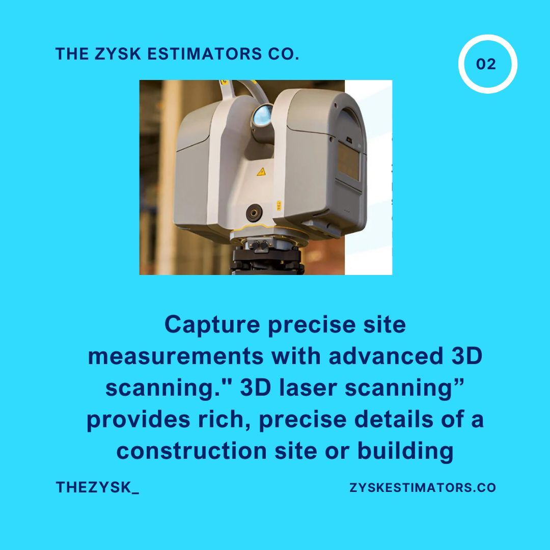 costestimators's tweet photo. Elevate your construction estimation game with these state-of-the-art tools:
1- 3D Scanning 
2- AI-Powered Estimation Software:
3- Augmented Reality (AR) Apps: 
4- Drones for Site Surveys: 
5- Blockchain for Contracts: 
#Construction #Estimating #Innovation #costestimation https://t.co/rsR23hmQXD