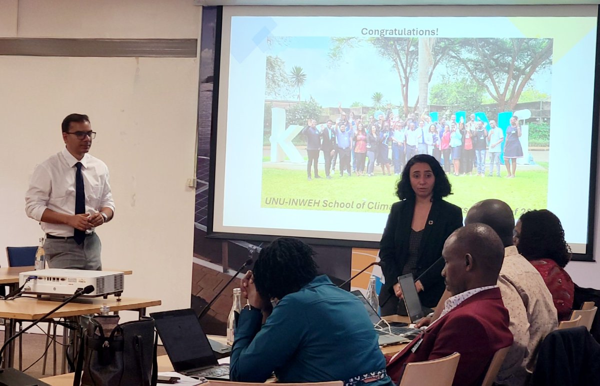 Incredible few days in Africa! What an opportunity to be at the United Nation’s Headquarters in Nairobi, Kenya. Hosted by the <a href="/UNUINWEH/">UN University-INWEH</a> and in collaboration with <a href="/UTArlington/">The University of Texas at Arlington</a>, my team is bringing new data and computation to train African communities on evolving climate crisis -