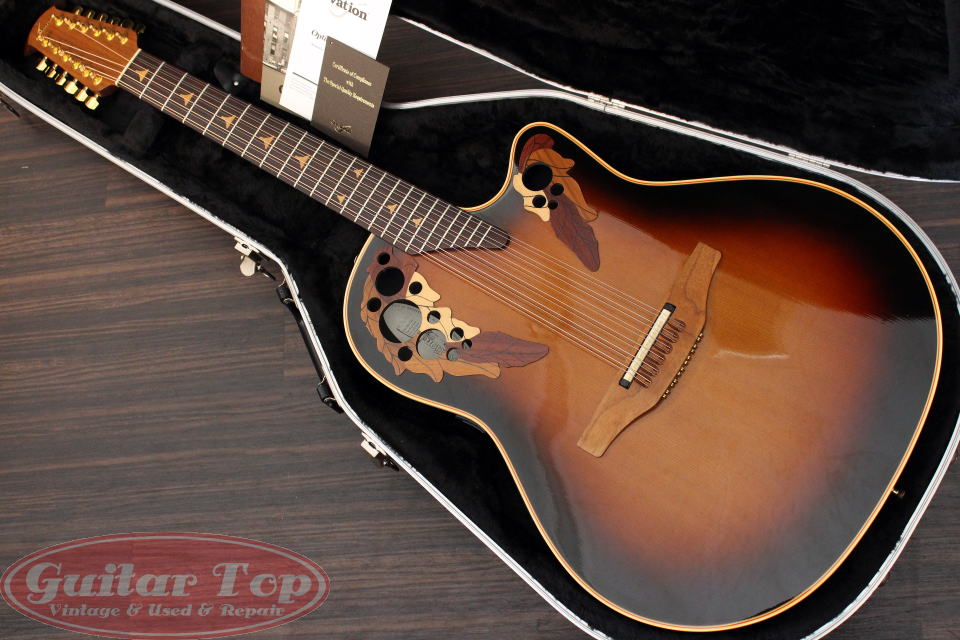 Guitar_Top's tweet photo. 【GT入荷情報】
本日はUSEDギターのご案内！
Ovation USA Elite 1858 VS '99入荷！
スーパーシャロウボディで弾き易い12弦です！
#Ovation #SuperShallow #Guitar
お問合せ等は info@guitar-top.com まで！ https://t.co/sycOIN9sGf