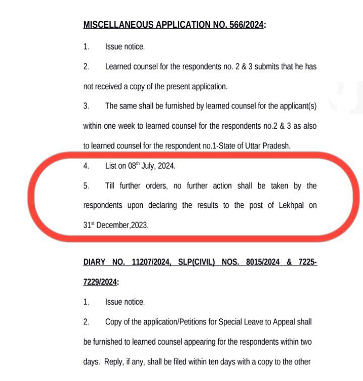mmbteaching's tweet image. सभी औपचारिकताएं पूर्ण करने के बावजूद हजारों लेखपाल अभ्यर्थी सुप्रीम कोर्ट के स्थगन आदेश के कारण परेशान हैं। कृपया अगली सुनवाई तिथि पर SGI के माध्यम से आवश्यक कार्यवाही करने की कृपा करें।🙏🏻
#UPLekhpal_StayVacate
@myogioffice @CMOfficeUP @UPGovt @myogiadityanath @ChiefSecyUP