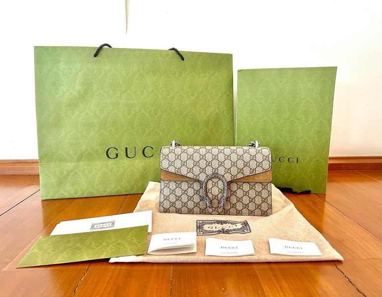 secondhandth63's tweet photo. กระเป๋า GUCCI DIONYSUS SHOULDER BAG มือสอง ซื้อจากชอป ใช้เองไม่กี่ครั้งค่ะ สภาพใหม่

💗 line : @278fbrts
💗ขาย 90,000 บาท/ราคาจากชอปตอนนี้ประมาน120,000บาท
💗 SIZE: กว้าง 28 ซม. x สูง 17 ซม. x ลึก 9 ซม.
💗ได้อปก Dust Bag, Care Book, Paper Bag, Box, Receipt

 #gucciมือสองของแท้ https://t.co/bg4YVLGz8P
