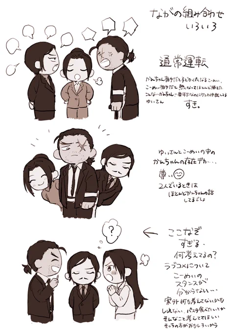 組み合わせについて考えてた 