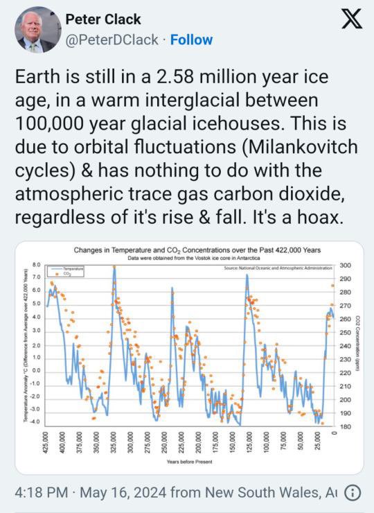 JakeCan72's tweet photo. Earth is still in an ice age.

We don’t control our own weather with plant food. https://t.co/aF93hKN62x