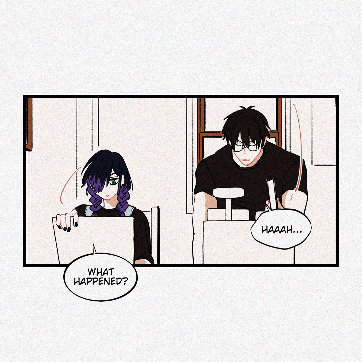 BooKeeper's new episode is out! 
Check them out on Tapas and Webtoon Canvas! 