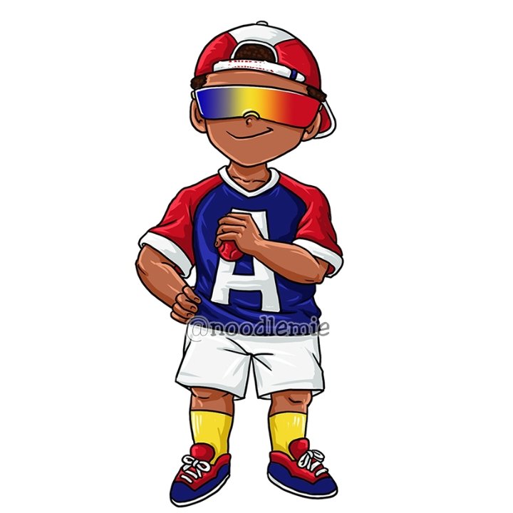 noodlemie's tweet photo. How do you feel after going through half of 2024? I'm 'Good' 😁🫣🤣😅🤭👍
(The pic is an initial concept of one mascot project back then). https://t.co/1n0oKJBiSn