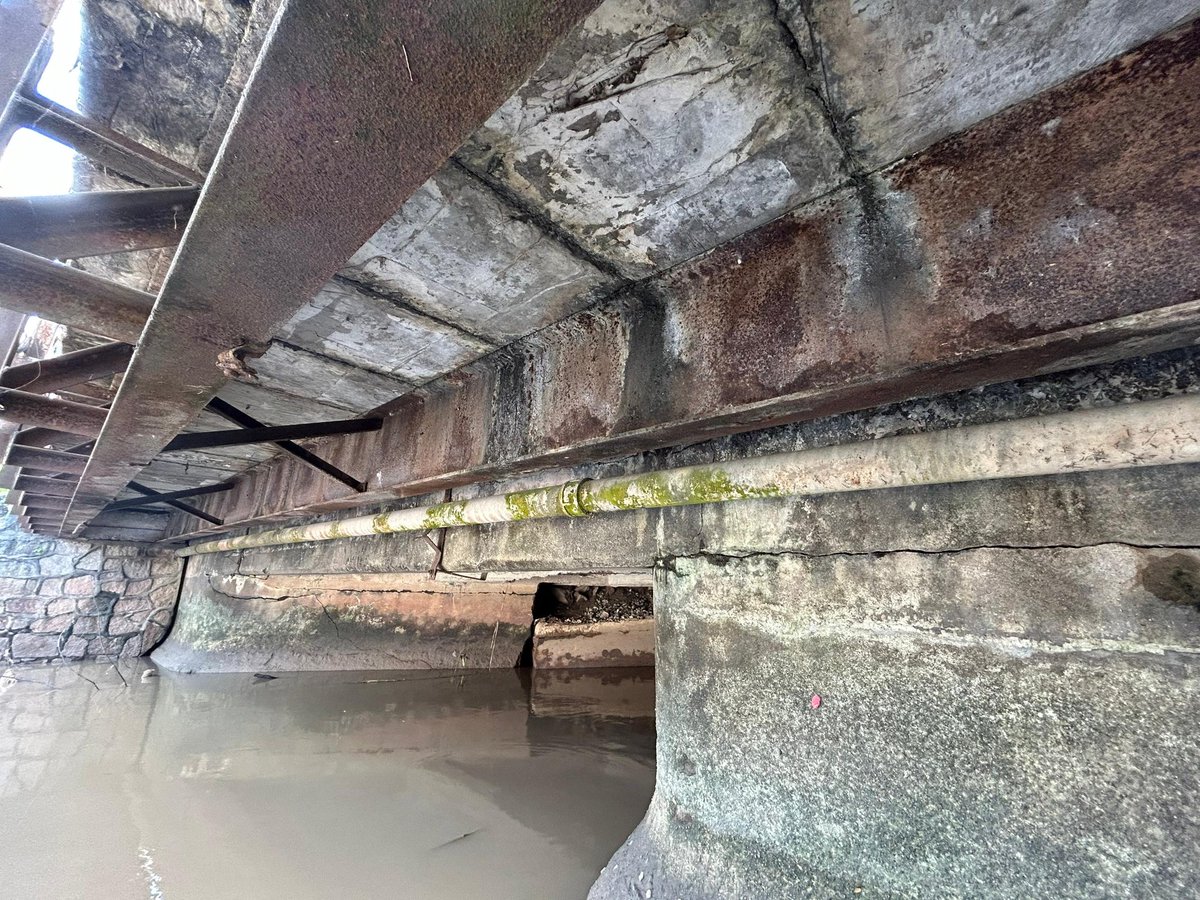BKF_CJ's tweet photo. 05.06.2024 Pemeriksaan Forensik Terhadap Jambatan Kampung Bertam Seksyen 2.9, Jalan Permatang Pauh (FT3111), Seberang Perai Tengah, Pulau Pinang
@IPJKR_Official 
@CawJalanJKR 
@IEsa2018 
@JKRPulauPinang
@JkrSeb https://t.co/i9Tk3Yd7X9