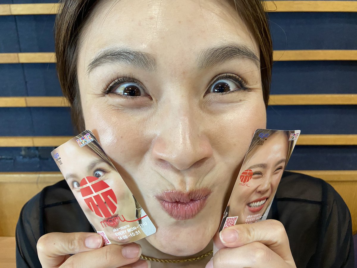 akamaru851's tweet photo. 🔴⭐️本日「替王」あります⭐️🔴

ノミネート作品全員にステッカー🎁
「替王」に輝いた方に
赤松どアップQUOカード1000円分と
月曜QUOカード1000円分
⭐️合計2000円分をプレゼント🎁

#あかまる #FM大阪聴いてみて https://t.co/SFzrMdBWza