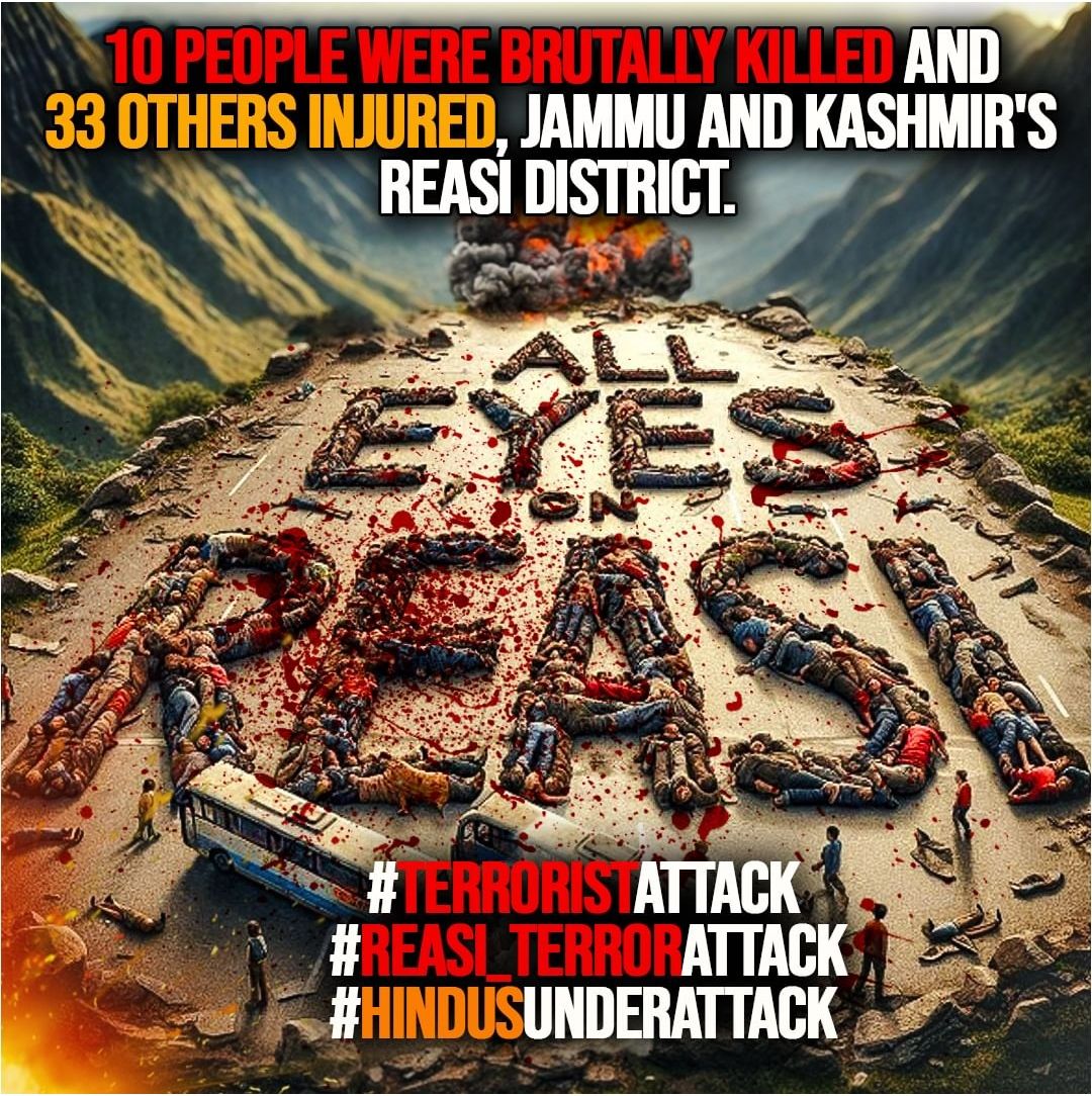 upen9999's tweet photo. #all_Eyes_On_reasi
The People of Israel Stand with the People of India
इज़राइल के लोग भारत के लोगों के साथ खड़े हैं
#StandWithIndia
#SupportIndia
#IndiaStrong
#IndiaSolidarity
#HelpIndia
#IndianUnity
#IndiaIsraelPartnership
#IndiaIsraelFriendship
#IndiaIsraelUnity
#IndoIsrael https://t.co/OfOVZyIpJl