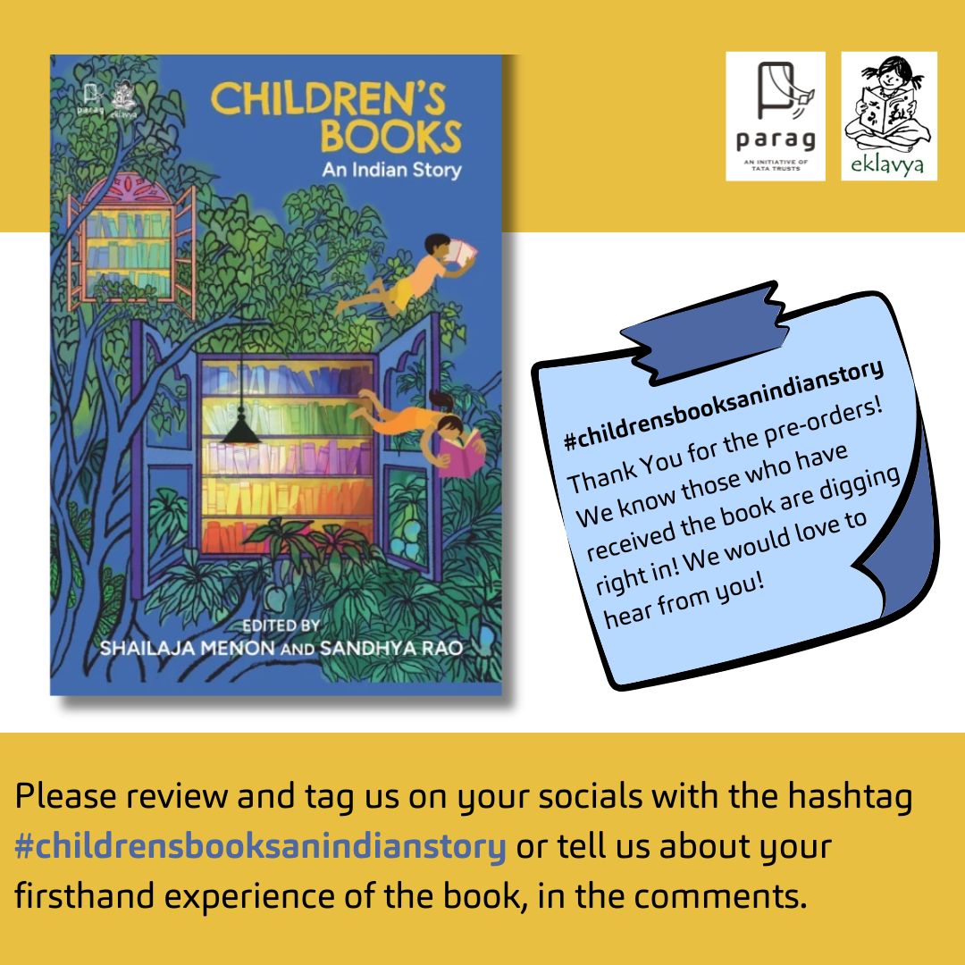 "Children's Book, an Indian Story", a compendium on the Indian Children's Literature Space, is out and circulating among various stakeholders associated with the Children's Literature sector. Do review and tag us on your socials with the hashtag #childrensbooksanindianstory