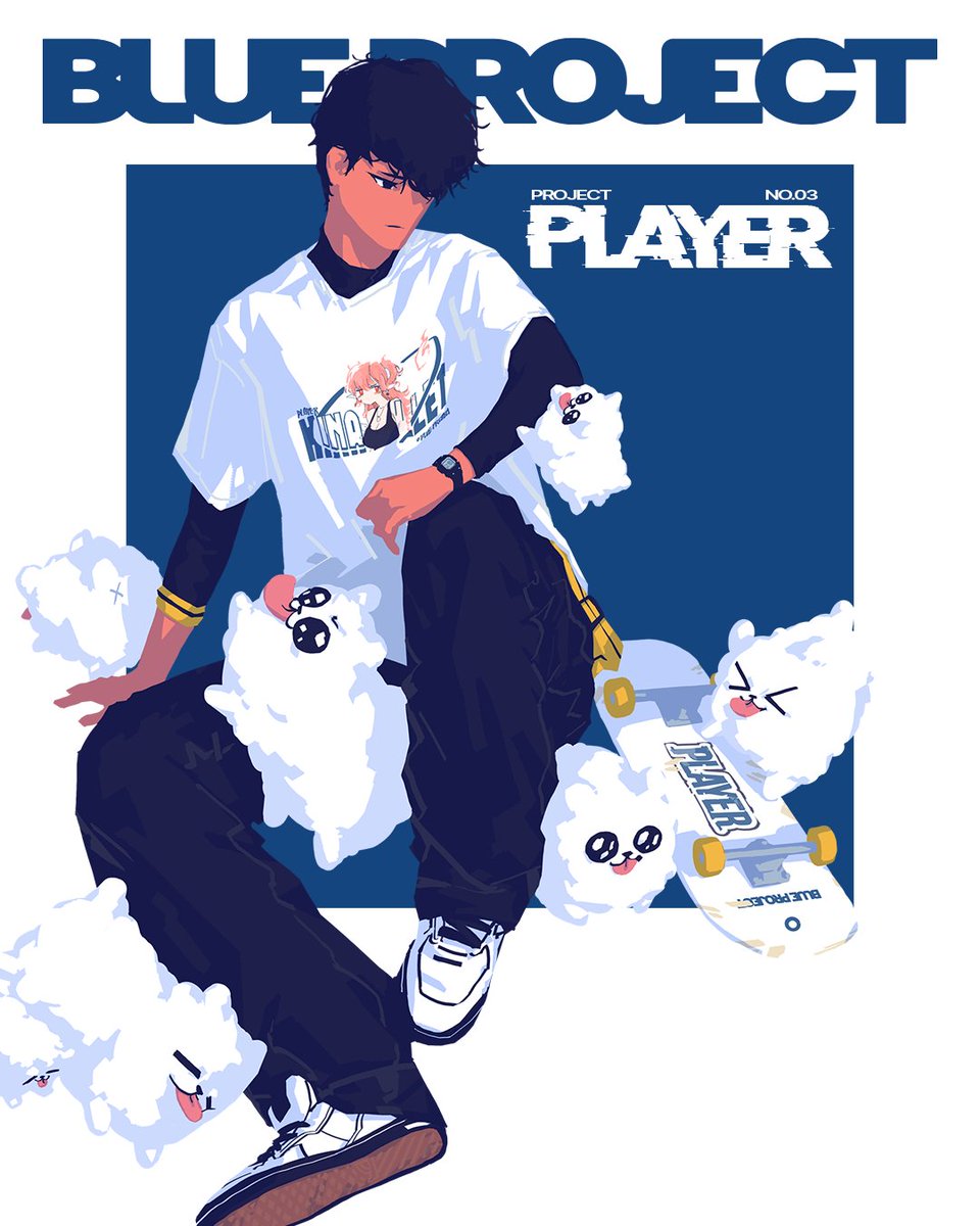 BLUEPROJECT - 3rd PROJECT
'PLAYER' SEASON 2 Coming Soon!

블루프로젝트의 3번째 프로젝트,
웹툰 플레이어의 굿즈 시즌2 제품이 곧 출시 됩니다!

6/13(목) 17:00 PM OPEN❗

#웹툰플레이어 #블루프로젝트 #BLUEPROJECT
<a href="/sanfvnd/">단투</a> <a href="/SSAMBAtea/">쌈바챠✍</a>